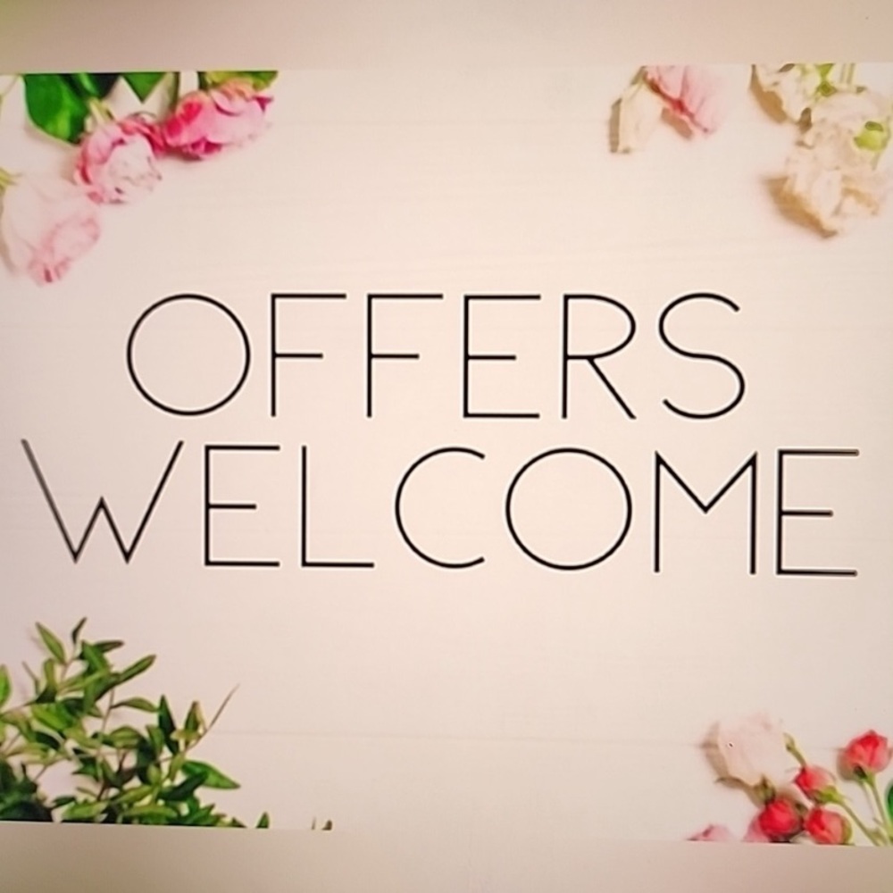 OFFERS WELCOME
